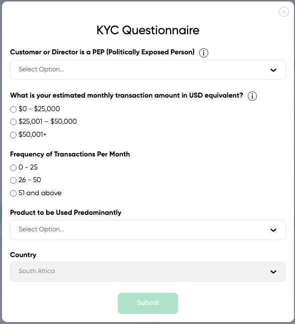 KYC Questionnaire 2